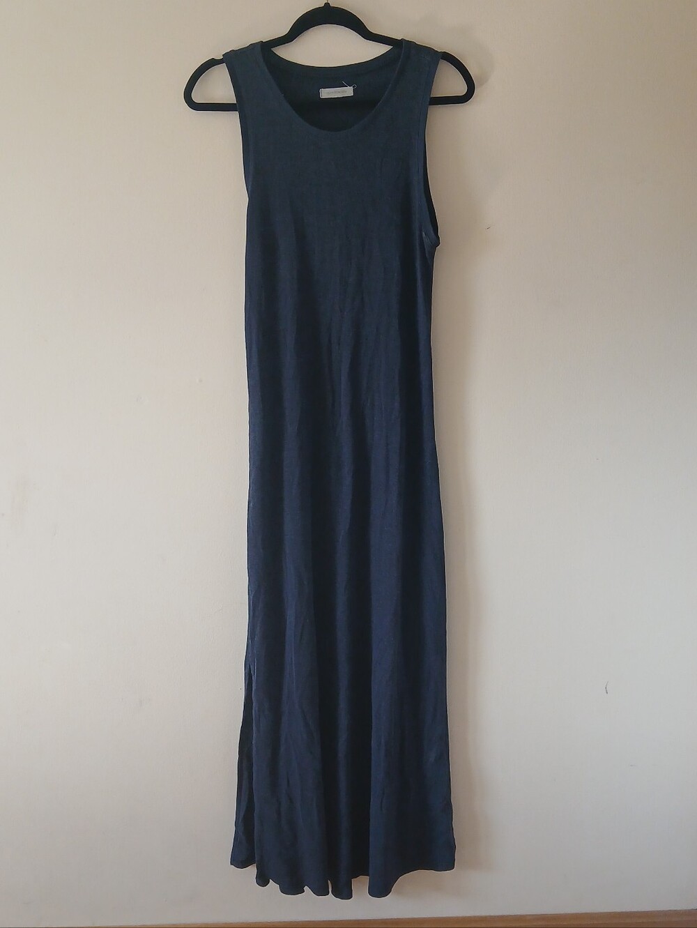 Outerknown Navy Sleeveless Maxi Dress